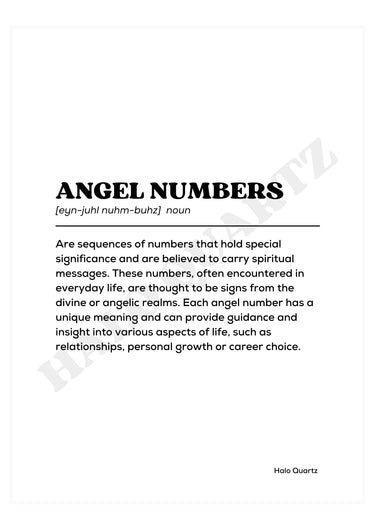 Angel Numbers #2 Halo Quartz